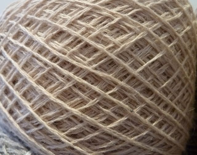 Alpaca & Cotton with 2% Copper Yarn - Oat